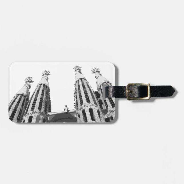 La Sagrada Familia Gepäckstück Gepäckanhänger (Vorderseite horizontal)