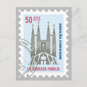 La Sagrada Familia Postkarte