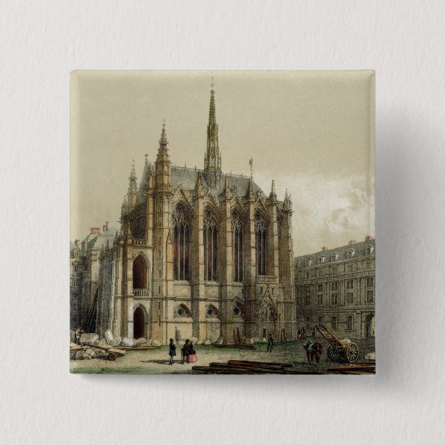 La Sainte Chapelle, Paris Button (Vorderseite)