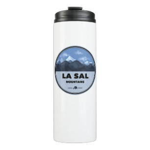 La Sal Mountains Utah Camping Thermosbecher