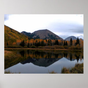 La Sal Reflection Poster