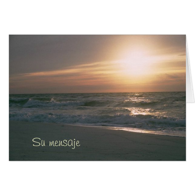 La Salida del Sol en Pensacola Beach (Vorderseite (Horizontal))