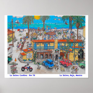 La Saliina Cantina Poster