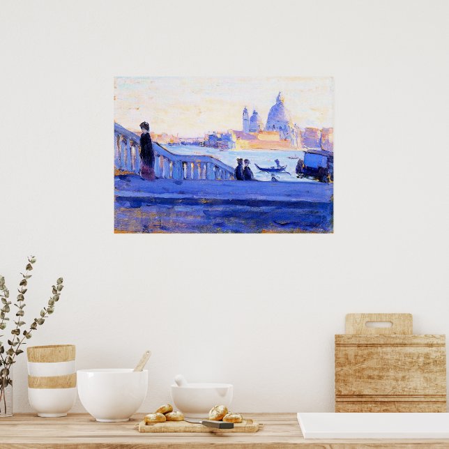 La Salute from Ponte della Paglia Poster (Küche)