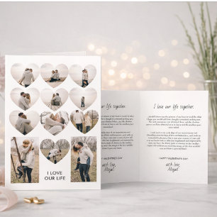 LA Sammlung von 24 Valentinstagsbildern Karte