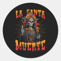 La Santa Muerte Sugar Skull La Catrina