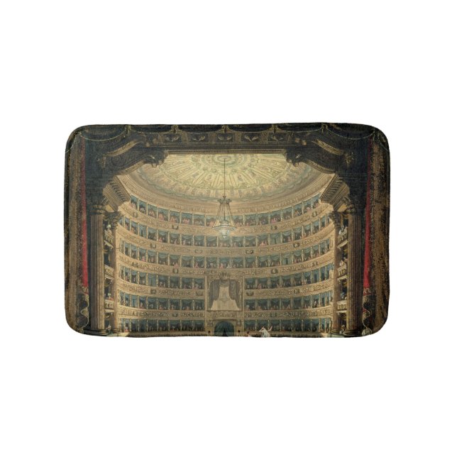 La Scala, Mailand, während einer Leistung Badematte (Vorderseite)