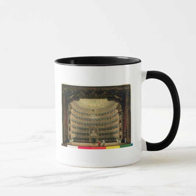 La Scala, Mailand, während einer Leistung Tasse (Rechts)