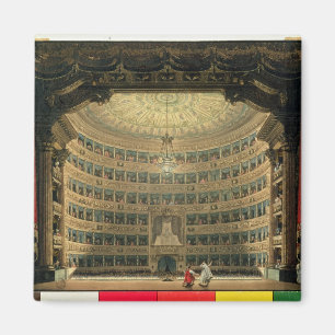 La Scala, Mailand, während einer Vorstellung Magnet