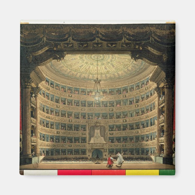 La Scala, Mailand, während einer Vorstellung Magnet (Vorne)