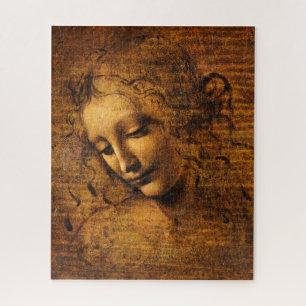 La Scapiliata, 1506-1508 von Leonardo da Vinci Puzzle
