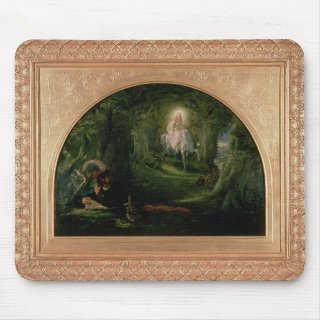 La-Schönheits-Freifrau Sans Merci Mousepad (Vorne)