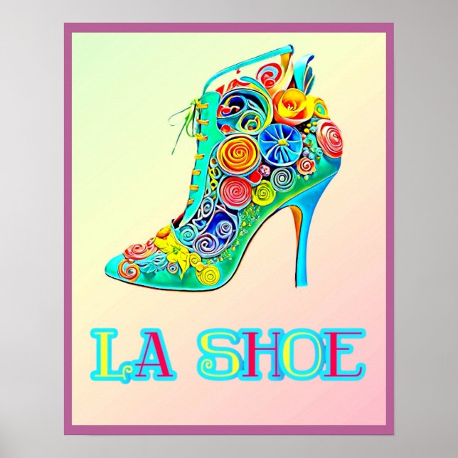 LA SCHUH POSTER (Vorne)