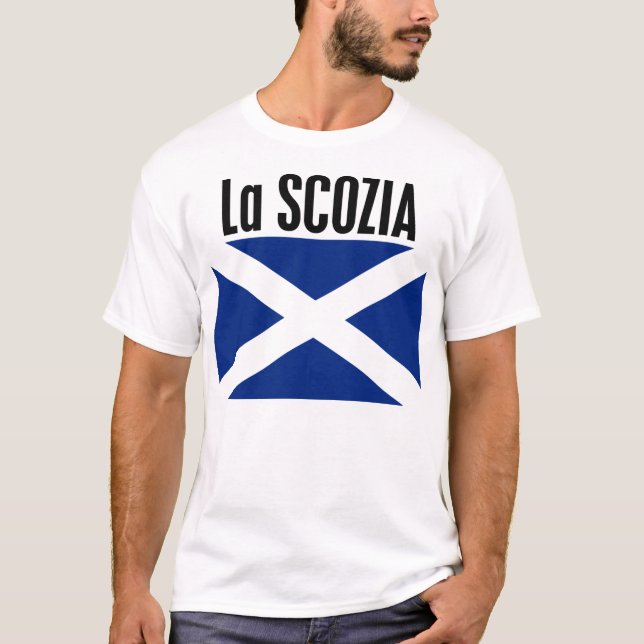 La Scozia (Schottland) T-Shirt (Vorderseite)