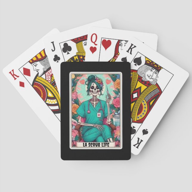 La Scrub Life Tarot Poker Cards Spielkarten (Rückseite)