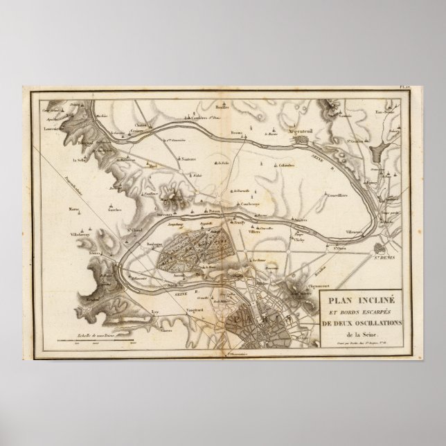 La Seine Poster (Vorne)