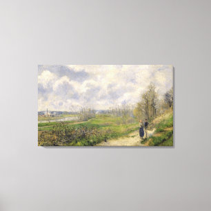 La Sente du Chou, nahe Pontoise, 1878 Leinwanddruck