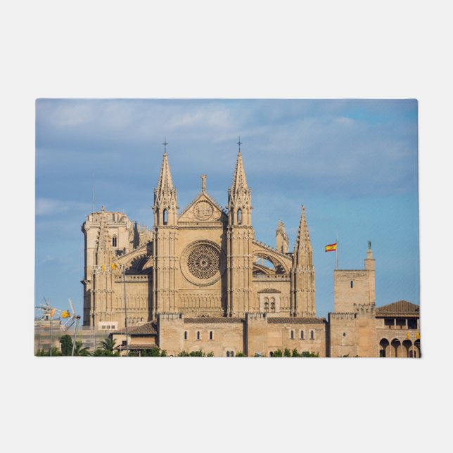 La Seu, die Kathedrale von Palma de Mallorca - Spa Fußmatte (Vorderseite)