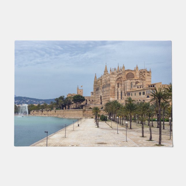 La Seu, die Kathedrale von Palma de Mallorca - Spa Fußmatte (Vorderseite)