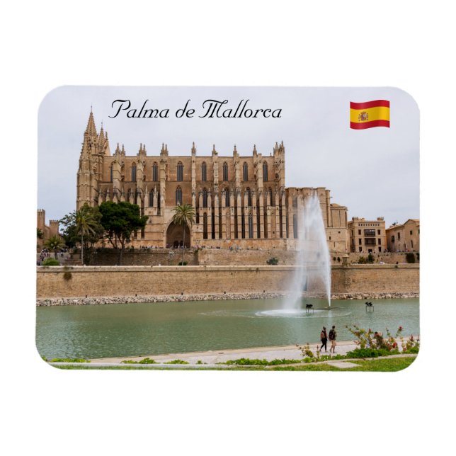La Seu, die Kathedrale von Palma de Mallorca - Spa Magnet (Horizontal)