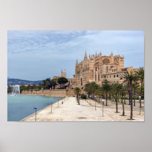 La Seu, die Kathedrale von Palma de Mallorca - Spa Poster