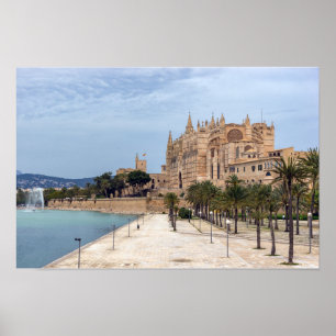 La Seu, die Kathedrale von Palma de Mallorca - Spa Poster