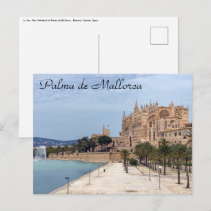 La Seu, die Kathedrale von Palma de Mallorca - Spa Postkarte