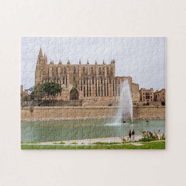 La Seu, die Kathedrale von Palma de Mallorca - Spa Puzzle (Horizontal)