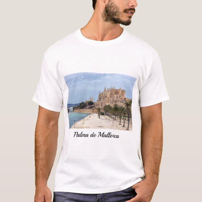 La Seu, die Kathedrale von Palma de Mallorca - Spa T-Shirt (Vorderseite)