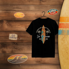 La Sirena Surf Club - Retro Meerjungfrau - Design T-Shirt