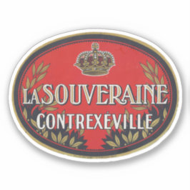 La Souveraine Contrexeville Aufkleber