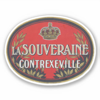 La Souveraine Contrexeville Aufkleber