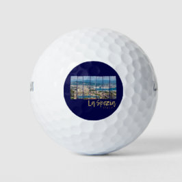 La Spezia Liguria Italien Vintag Souvenir Golfball