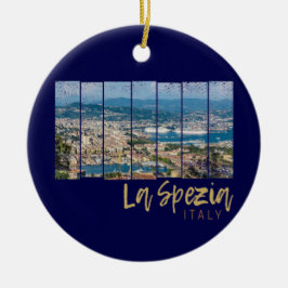 La Spezia Liguria Italien Vintag Souvenir Keramik Ornament