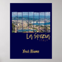 La Spezia Ligurien Italien Vintage-Souvenir