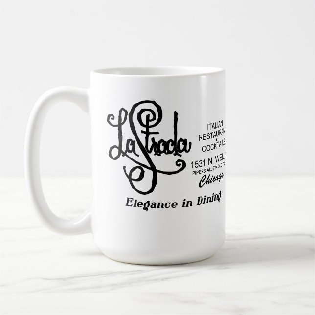 La Strada Restaurant, Altstadt, Chicago, IL Kaffeetasse (Links)