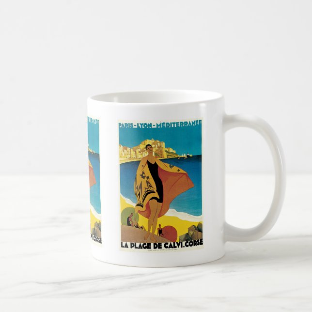La-Strandde Calvi, Corse Tasse (Rechts)