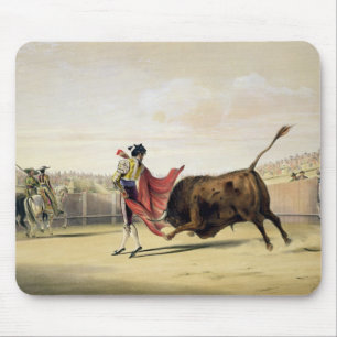 La Suerte de la Capa, 1865 (Farbelitho) Mousepad
