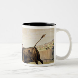 La Suerte de la Capa, 1865 (Farbelitho) Zweifarbige Tasse