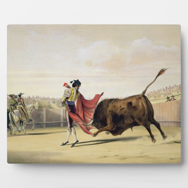 La Suerte de la Capa, 1865 (Farblitho) Fotoplatte (Vorderseite)