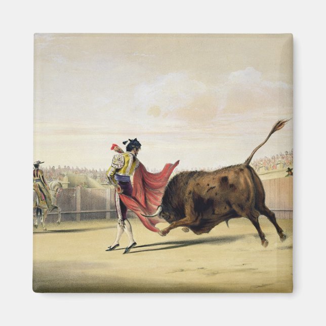 La Suerte de la Capa, 1865 (Farblitho) Magnet (Vorne)