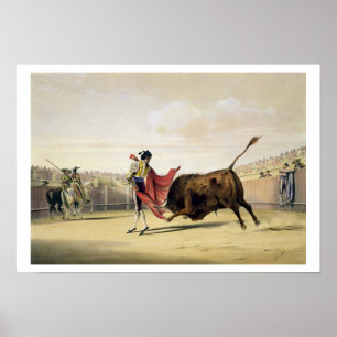 La Suerte de la Capa, 1865 (Farblitho) Poster