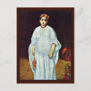 La Sultans von Manet Edouard Postkarte