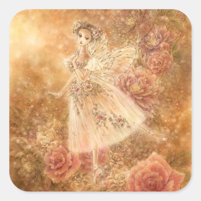 La Sylphide Square Sticker (Vorderseite)