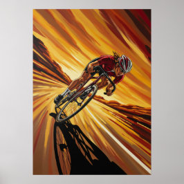 LA TANGENTE VIVE (The Sharp Tangent) Warm und Opul Poster