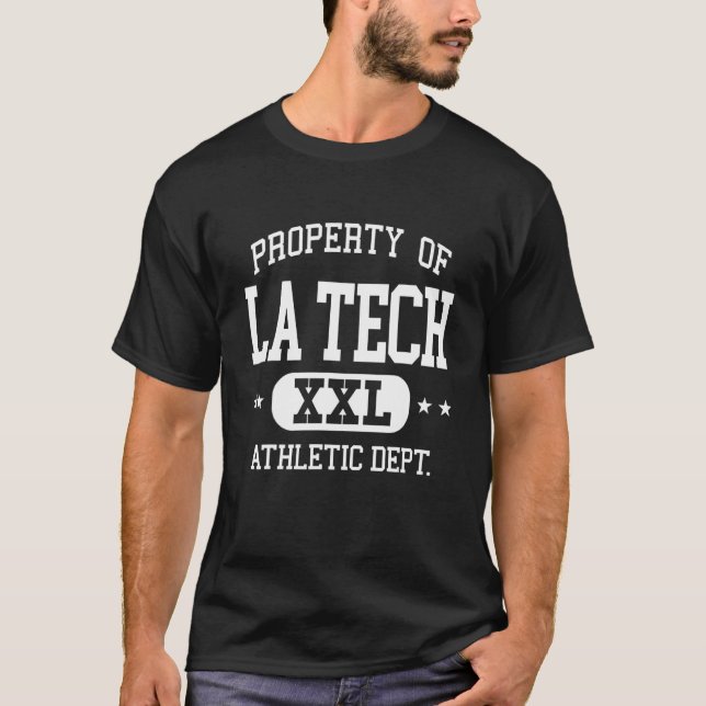 LA Tech Retro Athletic Property Dept 1 T-Shirt (Vorderseite)