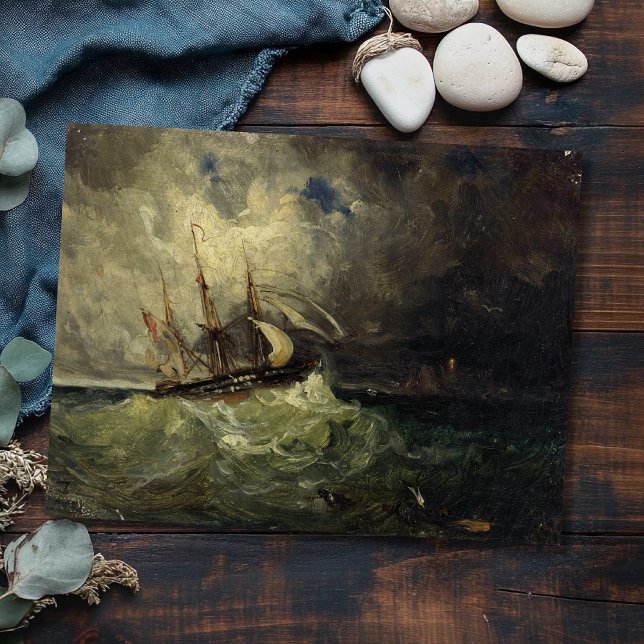 La Tempête - Félix Ziem Postkarte (Von Creator hochgeladen)