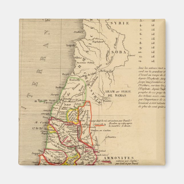 La Terre Sainte Sous Salomon Magnet (Vorne)