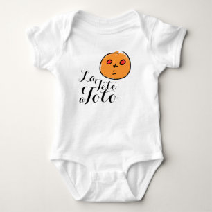La Tête à Toto Funny Math Jokes Baby Bodysuit Strampler