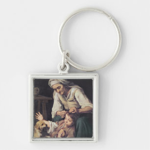 La Toilette Domestique', 1670-75 Schlüsselanhänger
